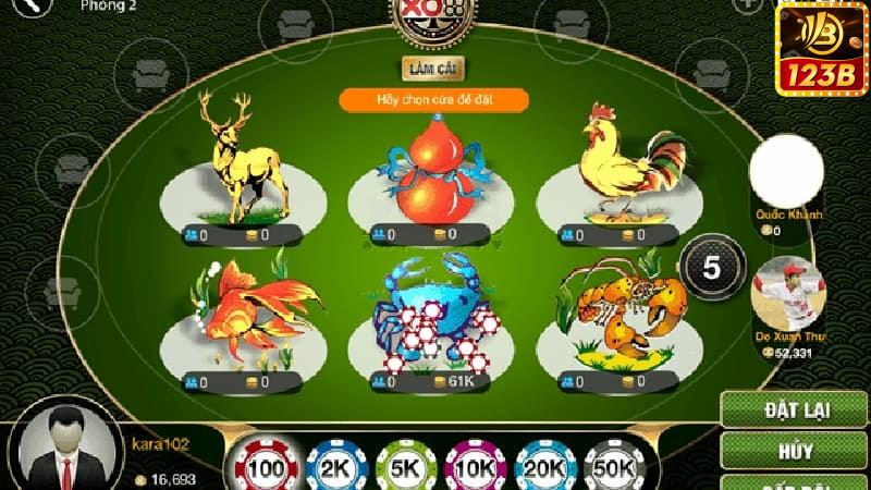 Giới thiệu về trò chơi Bầu cua 123b